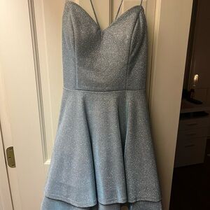 City Studio Light Blue Dress